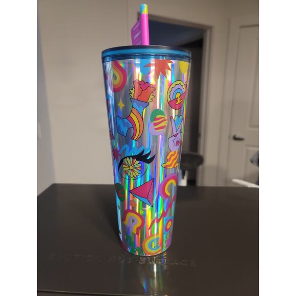 Starbucks x Tim Singleton Silver Pride Tumbler - Picture 3 of 8